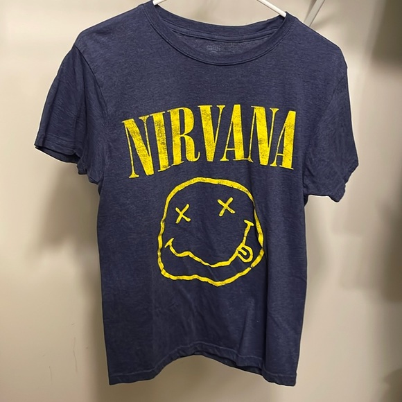 NIRVANA Tops - EUC Nirvana super soft Tee